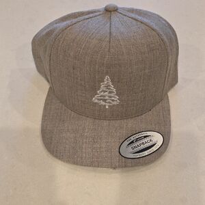 Gray Snapback Hat